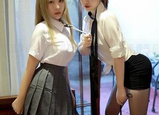 MFStar模范学院 – 艾希儿的JK精选：感受青春气息的颜值杀手