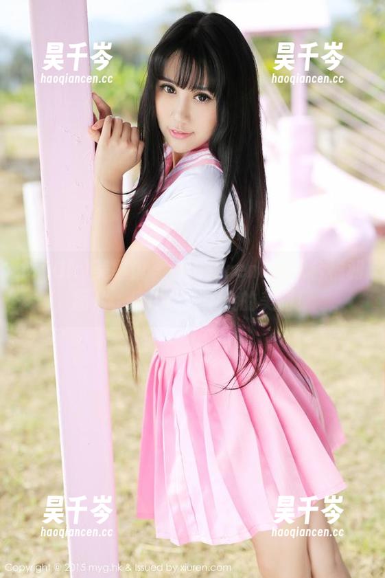 MyGirl美媛馆-小海臀rena MyGirl美媛馆 - 小海臀rena的天台福利图片,值得一掷千金的美丽!