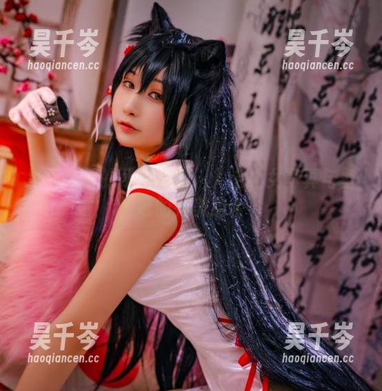 灵气十足的可可老师：入浴巫女写真与壁纸的完美结合